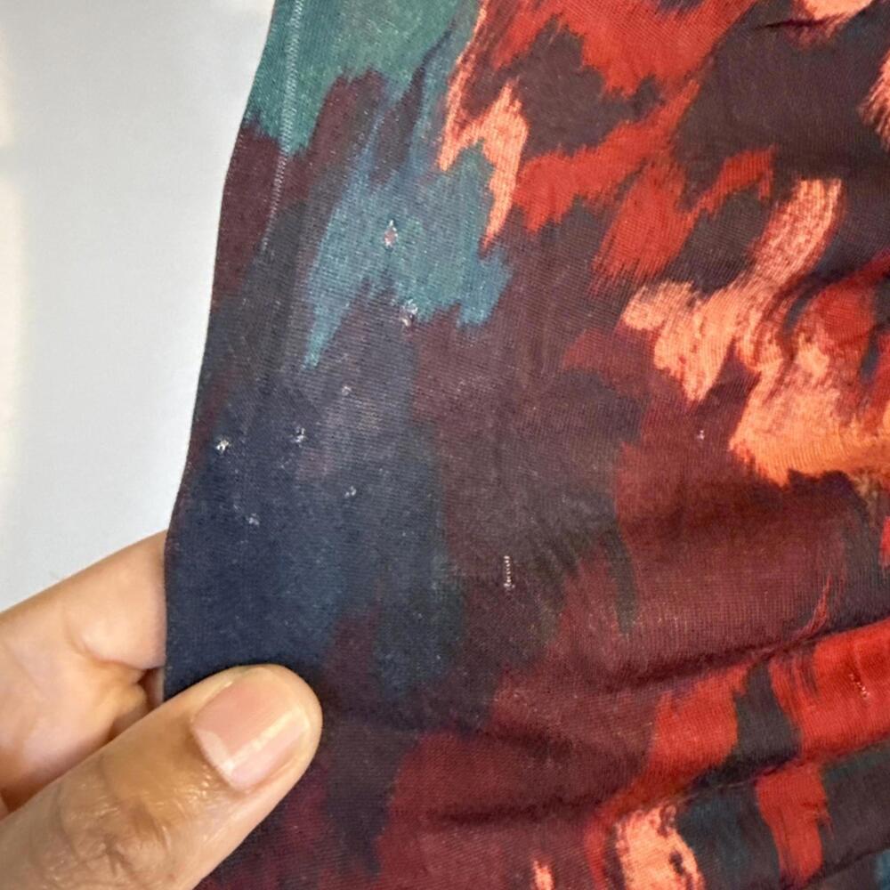 Ulla Johnson Printed Sleeveless Livia Dress w/ Side Ruching (Sz: P or 00/0) $520 - Picture 13 of 14